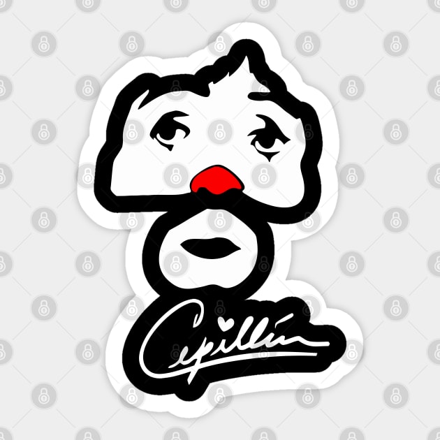 Cepillin Clown Sticker by springins